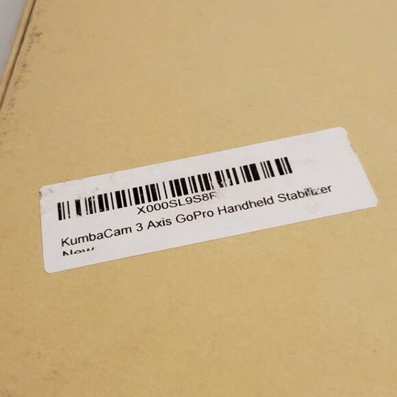 KumbaCam 3-Axis Handheld GoPro Gimbal Stabilizer. New, open box - Picture 3 of 12